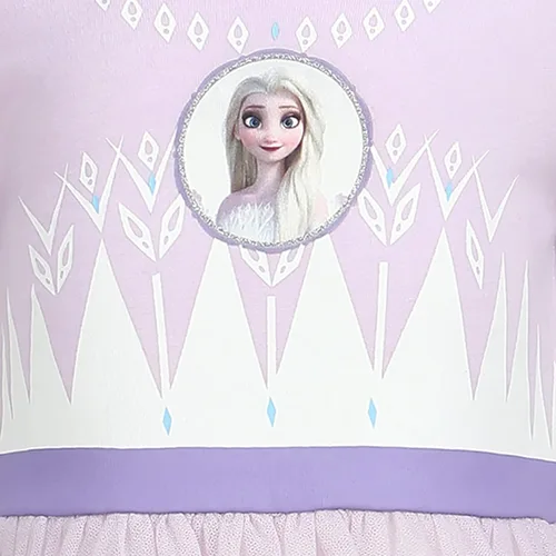 Miniatura 2 de Disney Frozen Elsa and Anna - Vestido tutú para niñas pequeñas y pequeñas, color azul marino