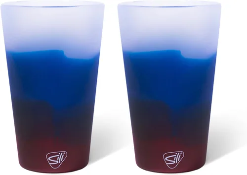 Miniatura 23 de Silipint Vaso de pinta de silicona de 16 oz – Vaso reutilizable irrompible sin BPA de silicona – Apto para lavavajillas, microondas y congelador
