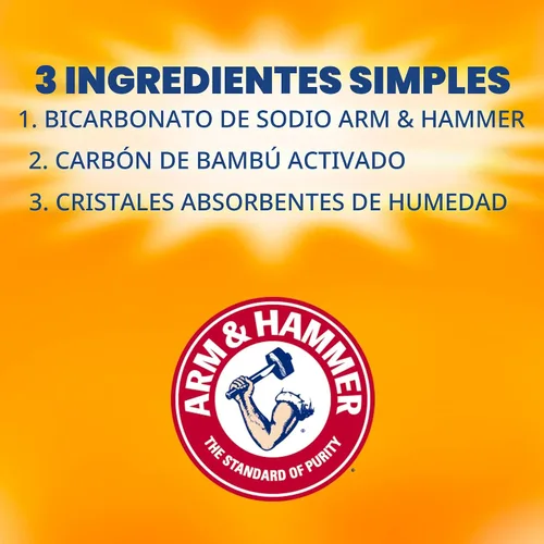 Miniatura 5 de Arm & Hammer Essentials Absorvedor de humedad desechable y eliminador de olores, sin fragancia, 1 lb., atrae y atrapa la humedad excesiva