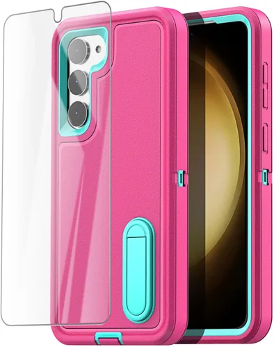 Miniatura 31 de AICase Funda para Galaxy S23 Funda Transparente (6.1"), Protección contra Caídas de Servicio Pesado Cuerpo Completo Resistente a Prueba de Golpes/A
