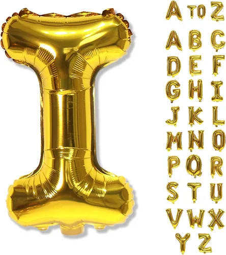 Miniatura 203 de Globo dorado champán con el número 5, globos de aluminio autoinflables grandes de 40 pulgadas del 0 al 9, globo de helio digital 5 dorado claro