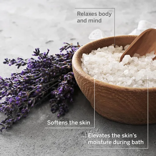 Miniatura 3 de AHAVA Sal de baño mineral del mar muerto - Relajación intensa para cuerpo y mente, eleva la humedad, suaviza y alivia los músculos doloridos