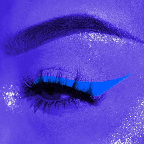 Miniatura 3 de Delineador de ojos líquido de neón UV, delineador de ojos de color mate, delineador de ojos pigmentado a prueba de manchas impermeable, brilla