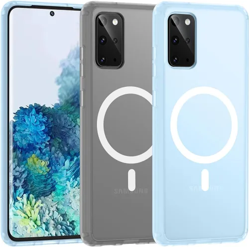 Miniatura 9 de TIANNIUKE Funda Magnética para Samsung Galaxy S21 5G, Mate Translúcida Anti-Huellas Dactilares, Compatible con MagSafe, Ajuste Delgado a Prueba