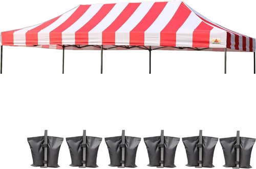 Miniatura 25 de ABCCANOPY - Toldo de repuesto para carpa desplegable (10x10 pies, beige)