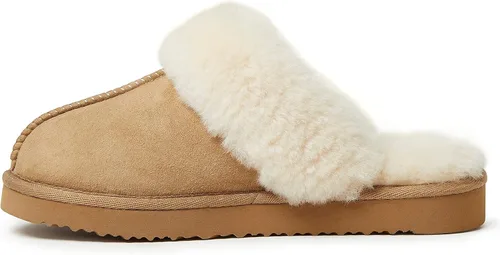 Miniatura 4 de Dearfoams Women's Fireside Sydney Shearling Fur IndoorOutdoor Scuff Slipper with Wide Widths