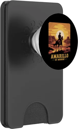 Miniatura 8 de Amarillo by Mornin Folk Style Western Country Music PopSockets Adhesive PopGrip