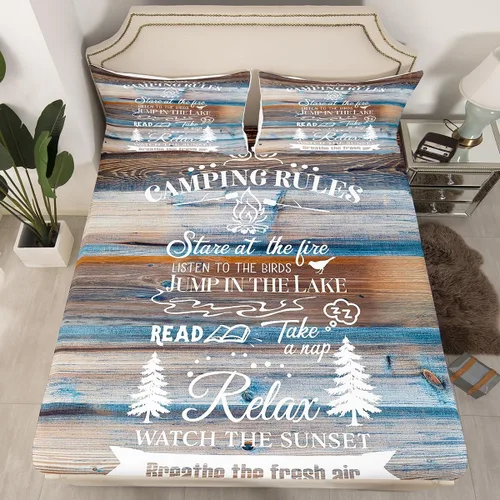 Miniatura 30 de Erosebridal Yoga Gifts Fitted Sheet for Boys Girls Kids Yoga Chakras Twin Bed Sheets,Sun and Moon Sheets Boho Tribal Bedding Sets, No Top Sheet