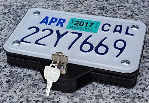 Miniatura 2 de i5 Caja de almacenamiento pequeña y con cerradura para motocicletas