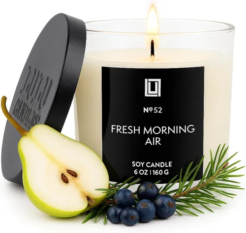 Miniatura 88 de Lulu Candles Sexy Man Vela perfumada de lujo en tarro de soja Vertida a mano en los Estados Unidos Altamente perfumada y duradera
