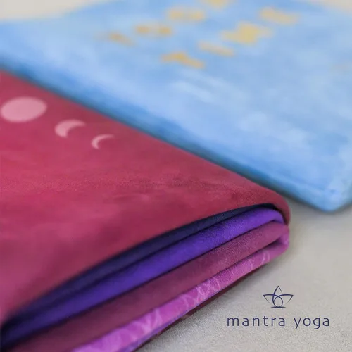 Miniatura 8 de Mantra Yoga Travel PRO 1.5mm con almohadilla para las rodillas - Esterilla plegable para fitness y ejercicio con bolsa Ligera, compacta