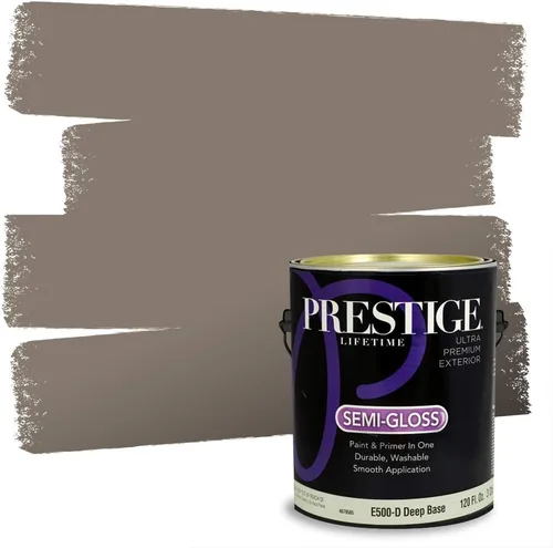 Miniatura 204 de Prestige Paints - 2 en 1, pintura base y pintura de exterior, P500-N-SW7020 SW6991-PCM