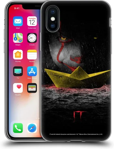 Miniatura 10 de Head Case Designs Funda de gel suave con licencia oficial de la película de TI Pennywise 2 Graphics compatible con Apple iPhone 15 Pro