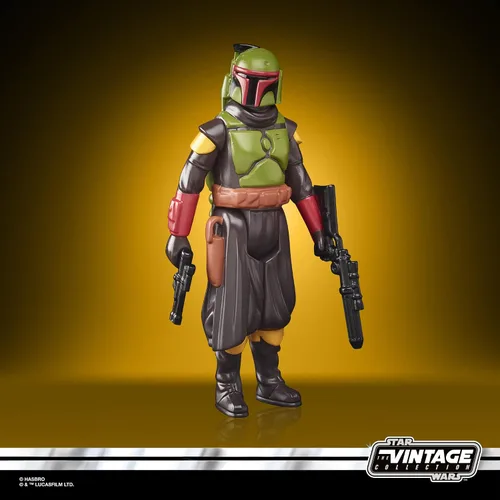 Miniatura 5 de STAR WARS Retro Collection Boba Fett (Morak) Juguete de 3.75 pulgadas, figura de acción coleccionable The Mandalorian, juguetes para niños de 4 años