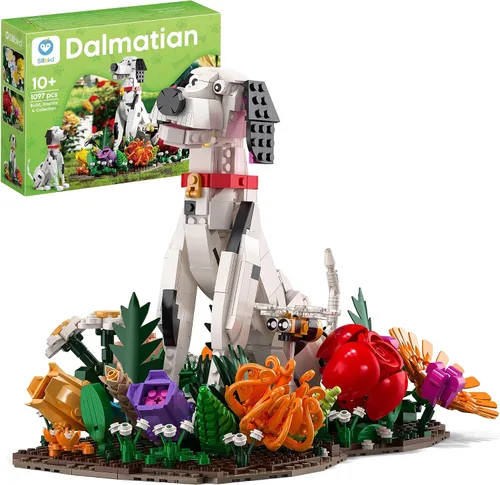Miniatura 10 de Sillbird Juego de construcción de búho de flores para adultos, regalos creativos para mamá, esposa, mujer, novia, pareja, decoración del hogar