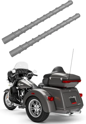 Miniatura 6 de Antena corta para Harley Davidson Touring Street Glide Electra Glide Road Glide Tri Glide Ultra Limited/Classic, 1998-2026 Diseñada