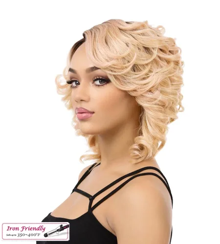 Miniatura 3 de it's a wig! Pelo Sintético Full Cap - MAGIC (1 Jet Black)