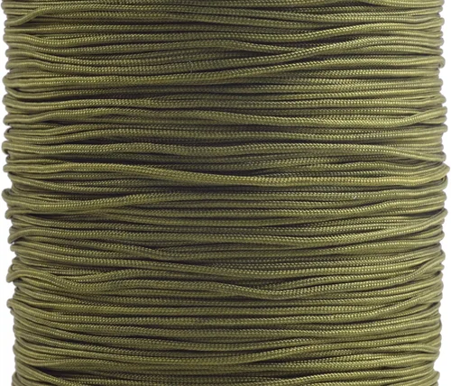 Miniatura 140 de KONMAY 1 rollo de cuerda de nailon para hacer pulseras de 150 yardas, trenzado de nailon Shamballa Macramé/cordón de cuentas de 0.4mm, cordón