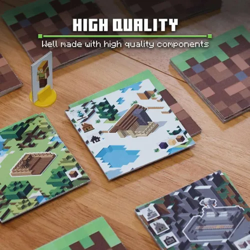 Miniatura 8 de Ravensburger Minecraft: Builders & Biomes - Juego de mesa de estrategia atractivo Ideal para 2 a 4 jugadores Perfecto para edades de 10 años