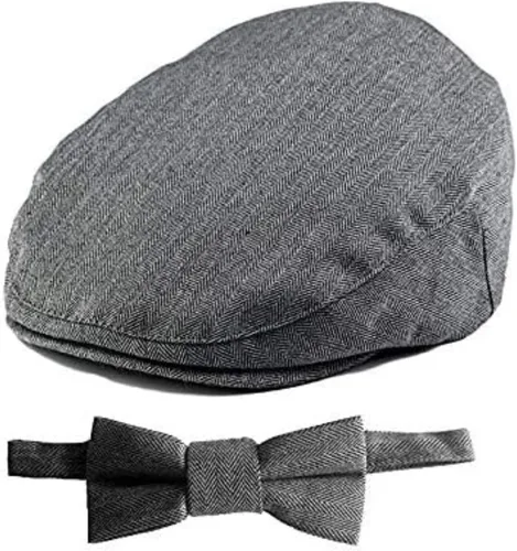 Miniatura 104 de Born to Love Gorro de conductor a rayas para niños pequeños