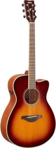 Miniatura 3 de Yamaha FG-TA Guitarra Transacústica con Chorus y Reverb, Negro