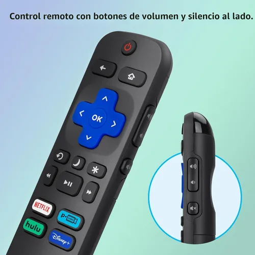 Miniatura 3 de Control remoto de repuesto solo para todos los televisores Roku, compatible con TCL Roku/Hisense Roku/Onn Roku Series Smart TV
