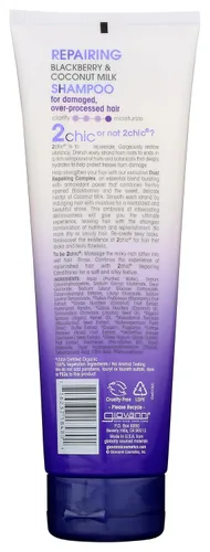 Miniatura 2 de Productos Giovanni., Champú - 1 paquete, Champú reparador 2Chich con leche de coco y mora