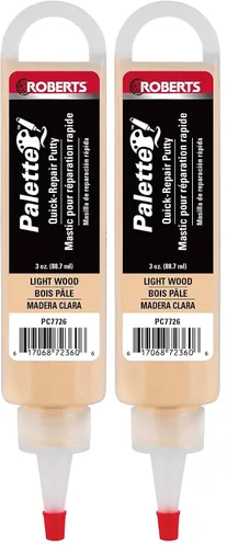 Miniatura 7 de ROBERTS Palette - Masilla de reparación rápida para madera, laminado y vinilo, madera clara