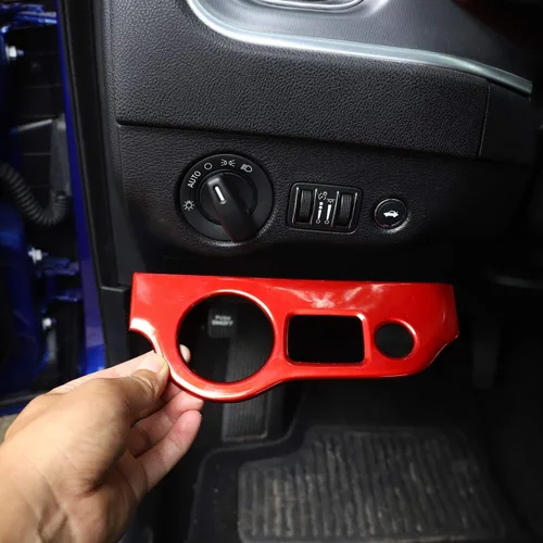 Miniatura 5 de Voodonala Panel de control del interruptor de los faros delanteros para Dodge Challenger 2015-2025 y Dodge Charger 2010-2025, accesorios interiores