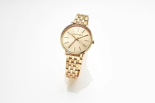 Miniatura 3 de Michael Kors Pyper - Reloj de acero inoxidable para mujer, con correa de acero, cuero o silicona