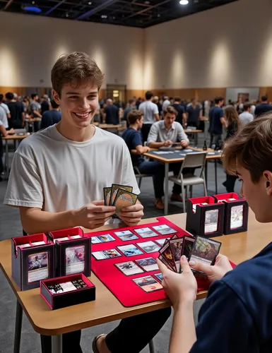 Miniatura 6 de UAONO Caja de Mazos de Cartas para MTG con Expositor de Commander, Estuche de Mazos de Cartas 5 en 1 que Contiene Más de 800 Cartas Sin Fundas