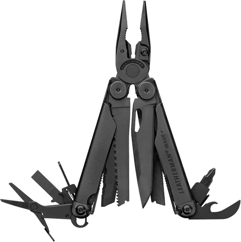 Miniatura 10 de LEATHERMAN, Wave+, Multiherramienta versátil de tamaño completo 18-en-1 para bricolaje, hogar, jardín, al aire libre o transporte diario (EDC)