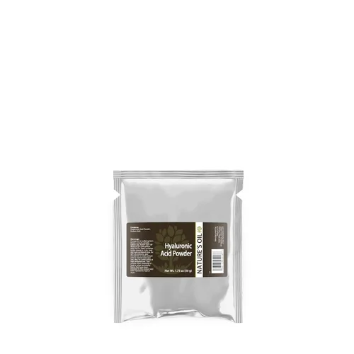 Miniatura 3 de Nature's Oil Polvo de ácido hialurónico (hialuronato de sodio) 0.8-1.2M Da - Alto peso molecular, grado cosmético puro para sueros de bricolaje