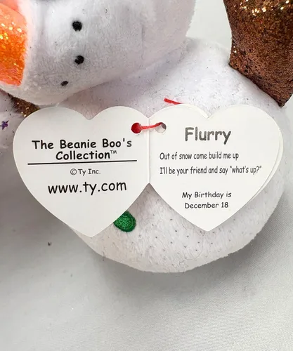 Miniatura 5 de TY Flurry Snowman Boo Navidad 2019