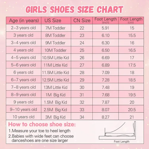 Miniatura 6 de Midkutu Zapatos de ballet para niñas, zapatillas de ballet de cuero suave sin atar, zapatos de baile para niñas pequeñasniños grandes