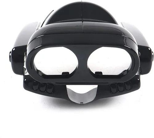 Miniatura 8 de Carenado interior ABS w Quad 6.5" vainas de altavoz para 94-13 Harley Touring Road Glide FLTRX 1994-2013