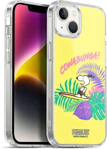 Miniatura 26 de Head Case Designs Peanuts Tropical Surf Snoopy Aloha Disco Gel Funda con licencia oficial [protección de grado militar] compatible con Apple iPhone