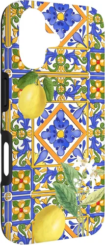 Miniatura 3 de Sicilian,Italian,Summer,Tiles,Citrus,Mosaic,Majolica Art Case for iPhone 17