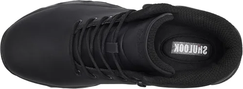 Miniatura 5 de SHULOOK Botas de trabajo antideslizantes para hombre, zapatos antideslizantes impermeables, para servicio de alimentos, chef, cocina, restaurante