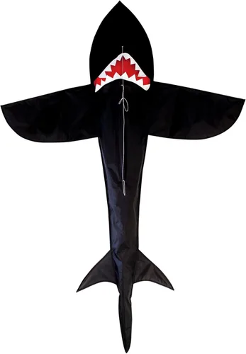 Miniatura 8 de in The Breeze 3D Shark Kite - Single Line - Easy-Flying - Includes Kite Line and Bag