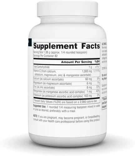 Miniatura 3 de Source Naturals Ultimate Ascorbate C Powder - Vitamina C - 1000 mg Apoya el sistema inmunológico - 4 oz