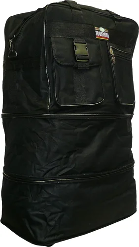 Miniatura 2 de Paquete de 2, bolsas con ruedas expandibles de 40 pulgadas, Negro