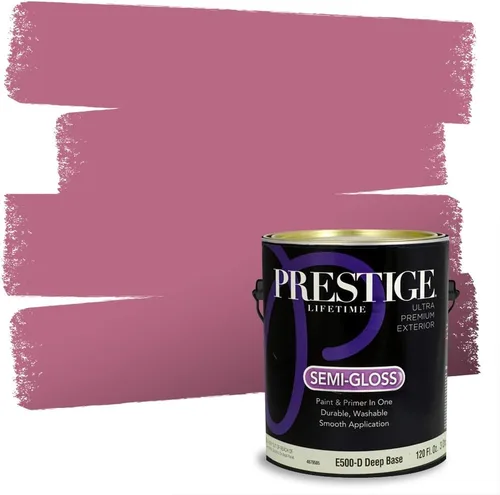 Miniatura 97 de Prestige Paints - Pintura exterior e imprimación en uno, 1 galón, plano, E500-P-A011GP