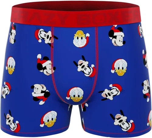 Miniatura 2 de CRAZYBOXER Disney - Calzoncillos tipo bóxer para hombre paquete de 3