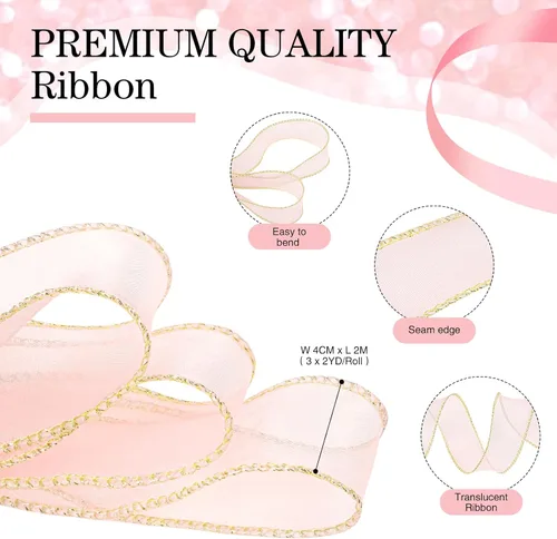 Miniatura 4 de Fulmoon 12 bolsas de regalo transparentes con asa y cinta transparente, bolsa de regalo de PVC transparente reutilizable para despedida de soltera