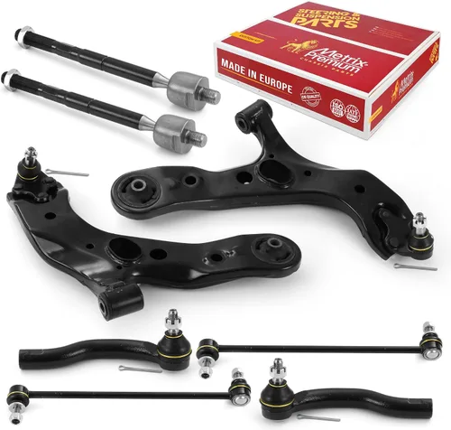 Miniatura 52 de Metrix Premium Chassis Parts - Kit de suspensión delantera de 10 piezas para BMW X5 2007-2013, BMW X6 2008-2014, reemplazo, fabricado en Europa