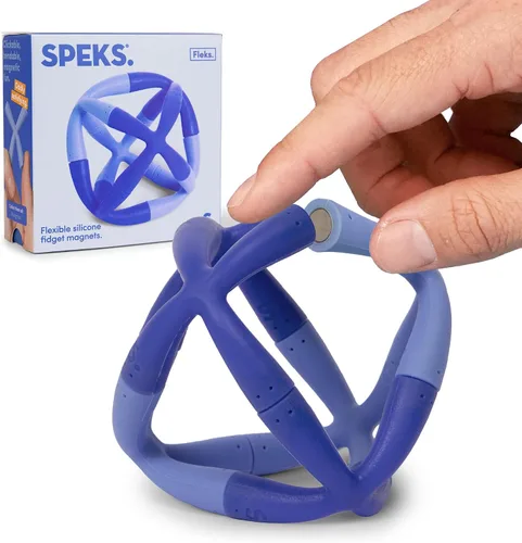 Miniatura 7 de Speks Fleks - Juguete magnético de silicona flexible, divertido juguete de escritorio para adultos y adolescentes a partir de 14 años, artilugio