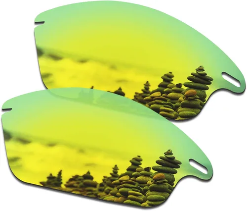Miniatura 2 de SmartVLT - Juego de 5 lentes de repuesto para gafas de sol Oakley Fast Jacket Combo Pack S03