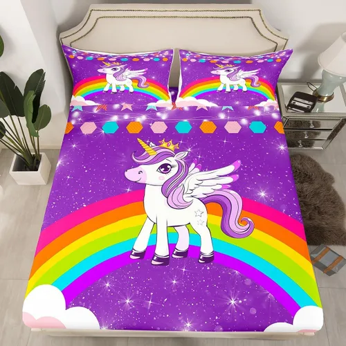 Miniatura 18 de Erosebridal Sábana bajera ajustable con patrón de piedra azul con estampado de mármol azul, juego de ropa de cama líquida trippy para niños, niñas