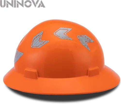 Miniatura 4 de Casco de ala completa para hombre, aprobado por ANSI, OSHA Cascos De Construccion Clase E, Casco de seguridad de ala completa para la construcción